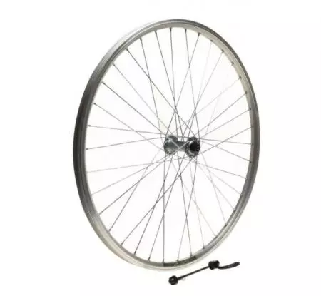 Koło rowerowe 26" ATB Skorpion przednie Srebrne - AWR2670