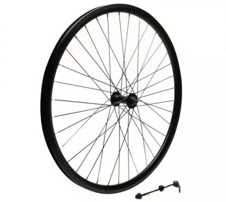 Koło rowerowe 28" przednie ATB QR stożek Czarne - AWR2821