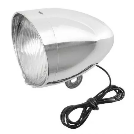 Lampka rowerowa przednia Anlun dynamo retro old style - AWR1115