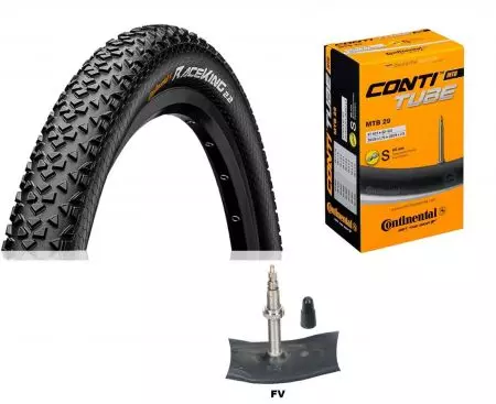 Opona rowerowa Continental Race King 29x2.2 + dętka - CO0150435