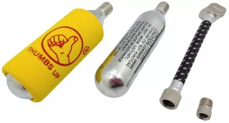 Naboje C02 zestaw 2szt 16g wężyk pianka - AA0122