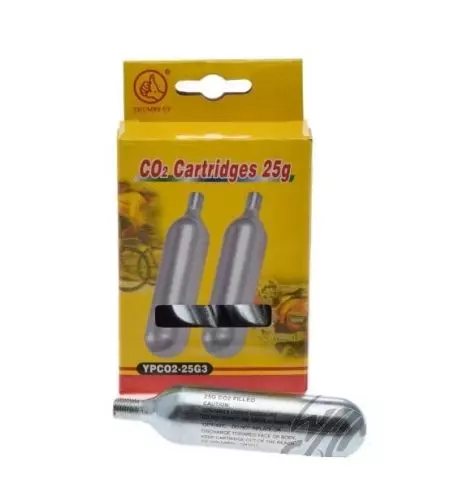 Naboje C02 zestaw 3szt 25g gwintowane - AA012214