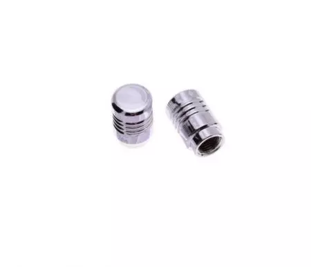 Nakrętki wentyla samochodowego AV aluminiowe 2szt - AW54011
