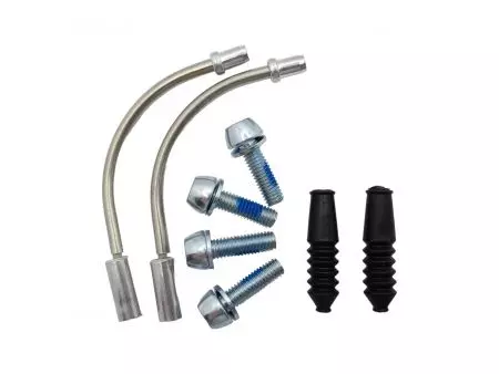 Zaciski hamulcowe V-brake aluminium Czarne - AWR0265