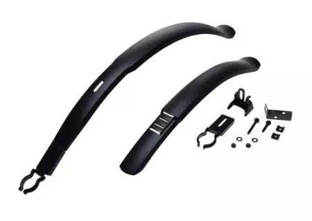 Błotniki rowerowe Sunnywheel 24/28” plastik - AWR2155