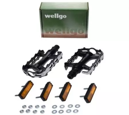Pedały rowerowe Wellgo aluminium - AWR0057