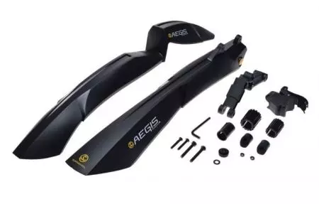Błotniki rowerowe Sunnywheel 26/29” plastik - AWR2156