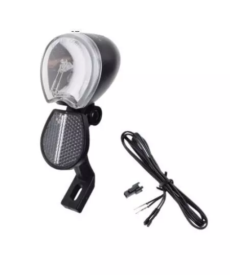Lampka przednia rowerowa E-bike 6V z odblaskiem - ZRE2401