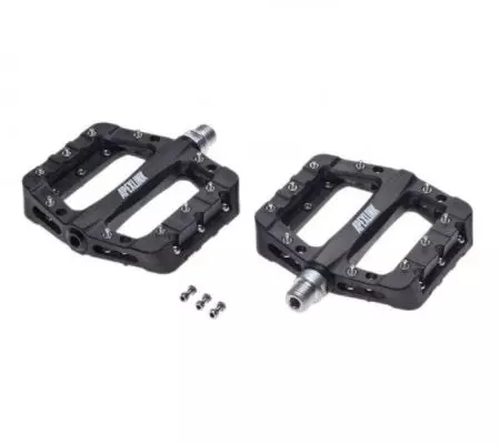 Pedały rowerowe Apexlink platformowe nylon Czarne - AWR0330