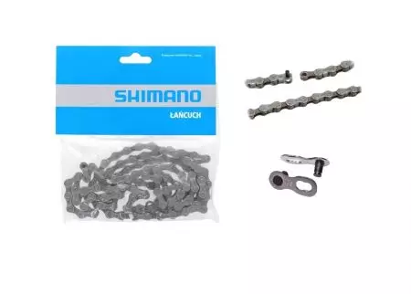Łańcuch rowerowy 6/7/8s Shimano CN-HG40 114L spinka - ACNHG40114