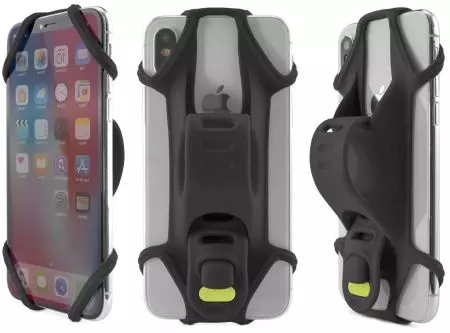 Uchwyt rowerowy na telefon Bone Tie 2 czarny - BK18001-BK