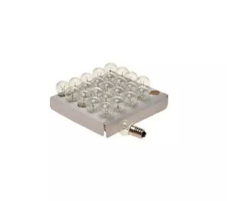 Żarówki rowerowe przednia 6V 2.4W opakowanie 25szt - AWR1371B