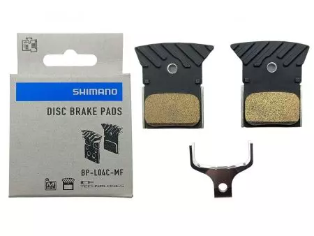 Okładziny hamulca Shimano L04C metaliczne GRX 105 radiator - IBPL04CMFA