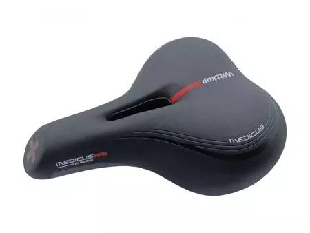 Siodełko rowerowe Wittkop Medicus Twin 3.0 City E-bike GEL
