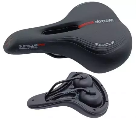 Siodełko rowerowe Wittkop Medicus Twin 2.0 trekking lady GEL