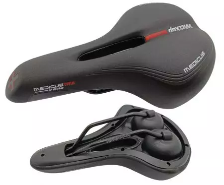 Siodełko rowerowe Wittkop Medicus Twin 1.0 trekking man GEL