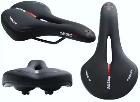 Siodełko rowerowe Wittkop Medicus Twin 4.0 Race GEL