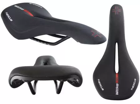 Siodełko rowerowe Wittkop Medicus Twin 7.0 Race MTB GEL