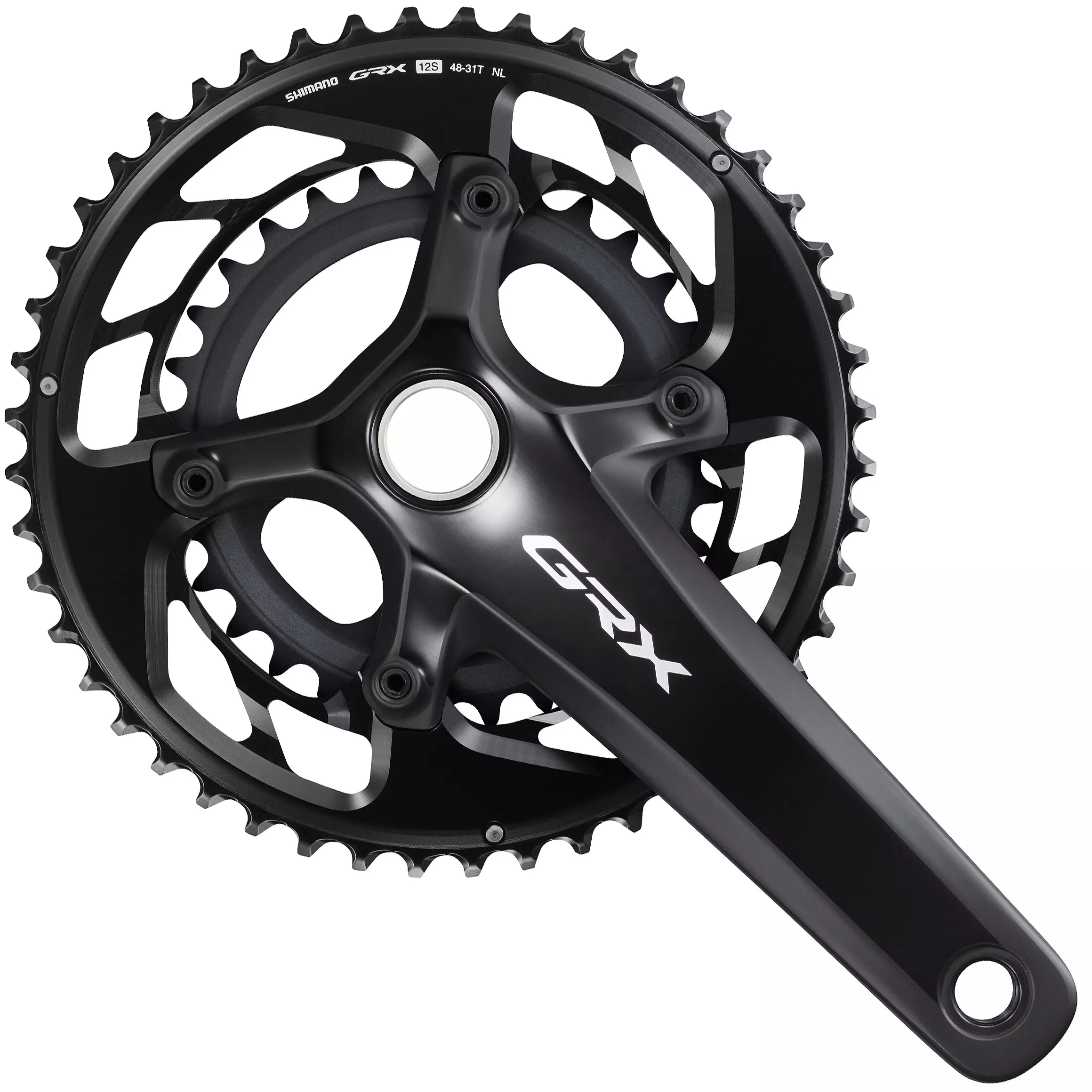 Mechanizm korbowy Shimano GRX 12rz FC-RX820-2 48x31T 175mm