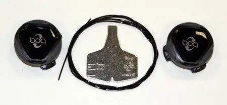 Pokrętło boa do butów Giro BOA L6 Mirrored Dial C (caĹ‚y zestaw z linkami BOA nr: b1835) 2szt czarne