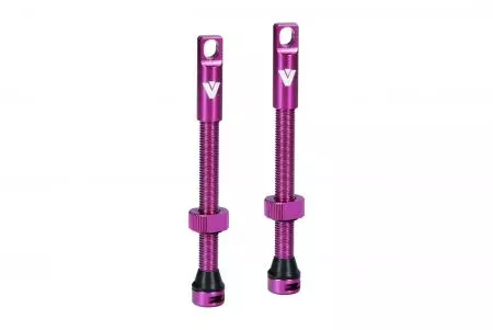 Wentyle Bezdętkowe Tubeless VINI 60mm Fioletowe