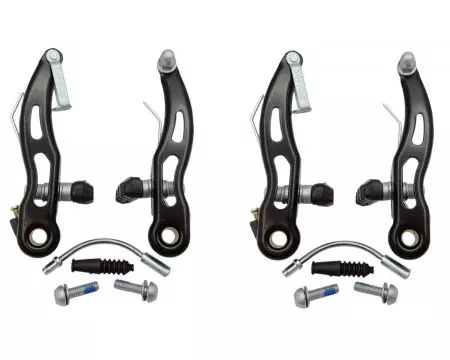Szczęki hamulcowe V-brake 110mm komplet na cały rower - CRANKBIKE037