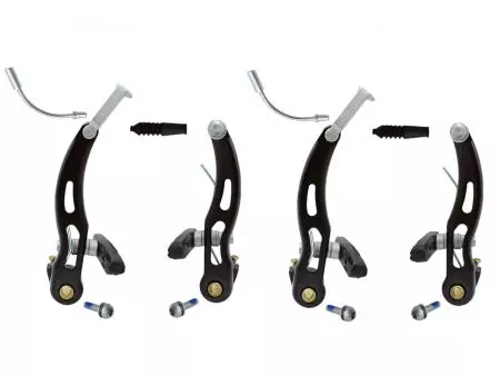 Szczęki hamulcowe V-brake 110mm komplet na cały rower - CRANKBIKE037