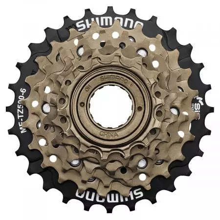 Wolnobieg 6 rzędowy MF-TZ50 14-28T + łańcuch HG40 114 ogniw  - AMFTZ5006428