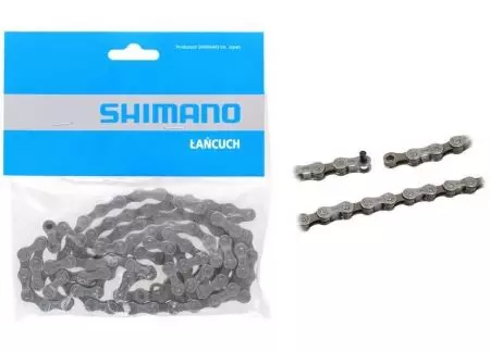 Kaseta 7 rzędowa CS-HG41 11-28T + łańcuch CN-HG40 Shimano zestaw - ACSHG417128