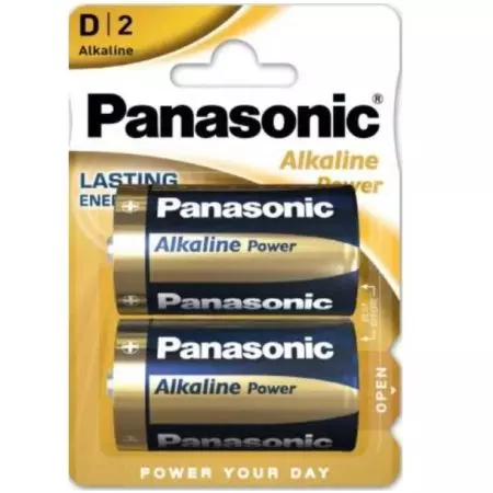 Baterie LR20 D PANASONIC 2 sztuki - PAND