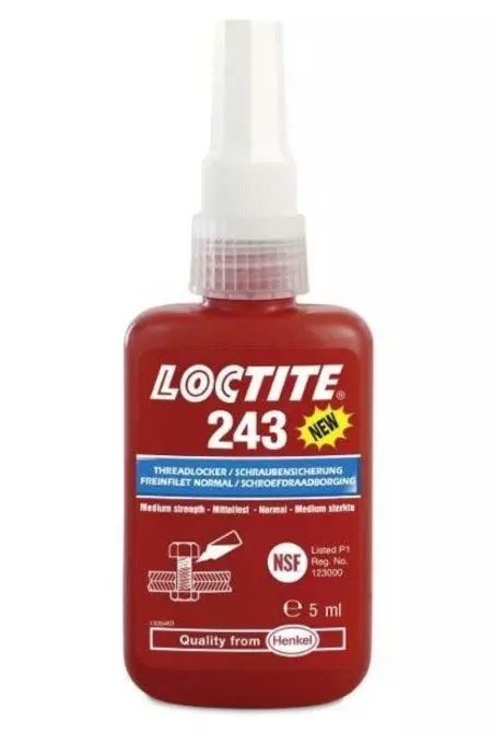 Klej do gwintów LOCTITE 243 5ml średnio zrywalny - 1370535