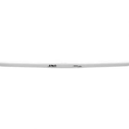 Kierownica rowerowa UNO 25.4 580mm prosta srebrna - HB-FB11-SILVER