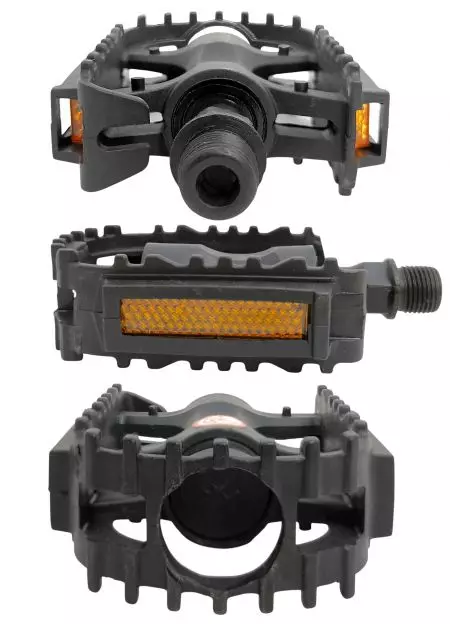 Pedały rowerowe dziecięce V BIKE 9/16" M14 czarne - HF-822-916