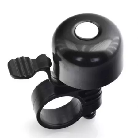 Dzwonek rowerowy V BIKE aluminiowy 35mm czarny - YWS-306A-B