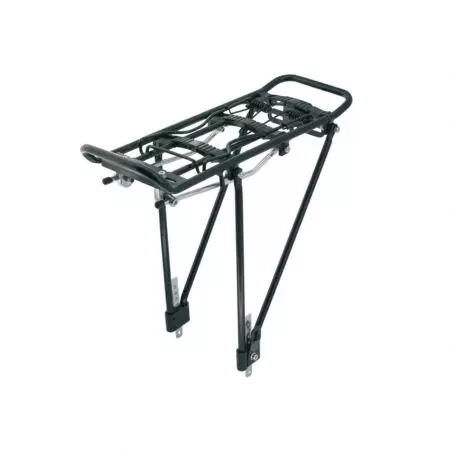 Bagażnik rowerowy tylny V BIKE aluminum czarny - CD-14