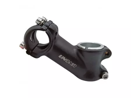 Wspornik kierownicy mostek UNO 25.4 70mm 40st. czarny - AS-009-70
