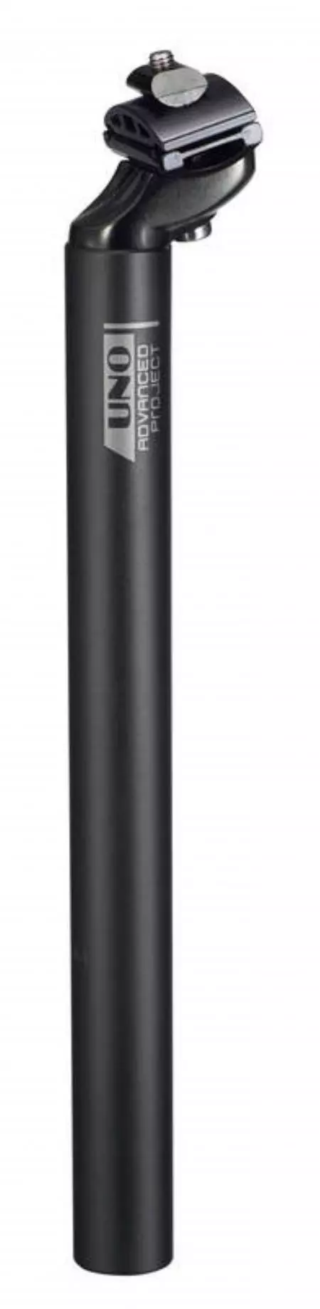 Wspornik siodła sztyca UNO TS 103 31.6/400 mm czarny - SP-341-31.6BK