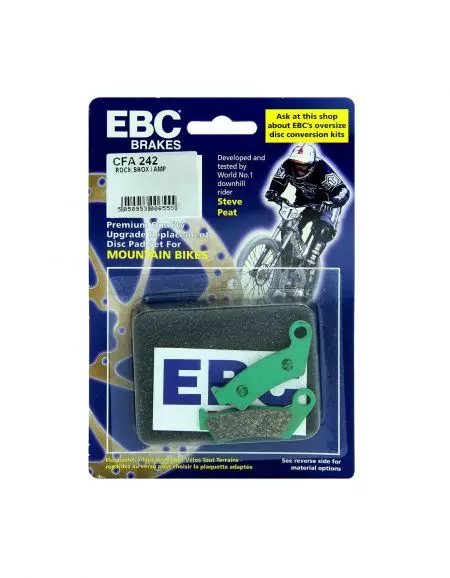 Okładziny rowerowe EBC organiczne Rock Shox i AMP CFA242 - CFA242