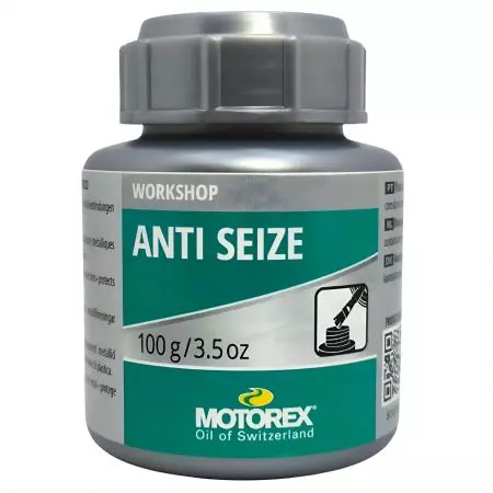 Preparat Motorex Anti Seize zapobiegający spiekaniu gwintów pędzelek 100g - MOT309919