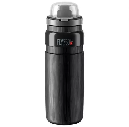 Bidon rowerowy Elite MBT FLY TEX z osłonką czarny 750ml - EL01607202