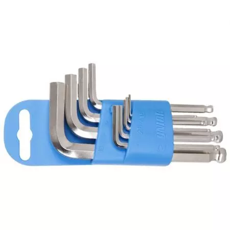 Zestaw kluczy imbusowych Unior 1.5-10mm  - 607853