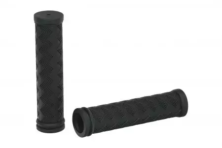 Chwyty kierownicy gripy gumowe 130mm Czarne - CRANKBIKE040