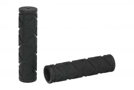 Chwyty kierownicy gripy gumowe 125mm Czarne - CRANKBIKE044