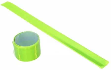 Opaski odblaskowe na ramię torebkę rower zwijana 2szt - CRANKBIKE045
