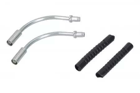 Fajka prowadząca linkę do hamulca V-brake 90st + gumka 2szt - CRANKBIKE051