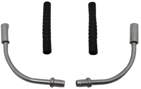 Fajka prowadząca linkę do hamulca V-brake 90st + gumka 2szt - CRANKBIKE051