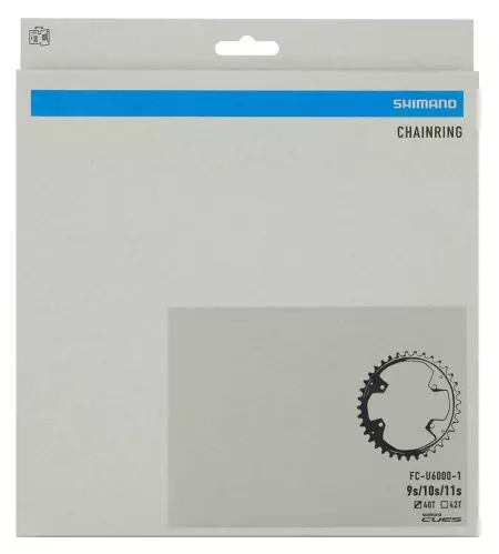Zębatka mechanizmu korbowego Shimano CUES 40T do korby FC-U6000-1 - Y0R79803T