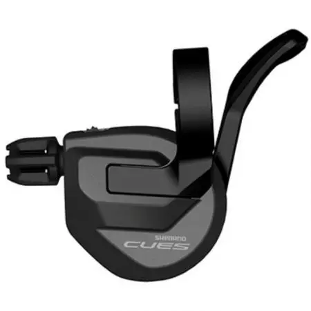 Dźwignia przerzutki Shimano CUES 2rz Rapidfire PLUS MONO obejma bez wizjera - ISLU8000LB1P
