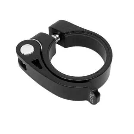 Obejma zacisk do sztycy URSUS 27.2mm dla ram 31.8mm szybkozamykacz czarny - 609D32V00