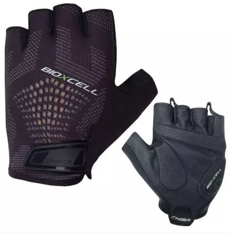 Rękawiczki rowerowe Chiba Bioxcell Super Fly II czarne XL - 3060324C-5
